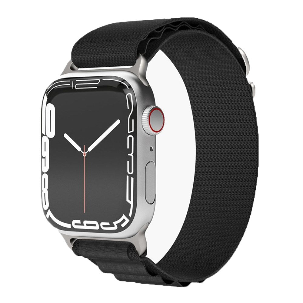 Vonmählen Apple Watch (38/40/SE/41/42mm) Action Loop Nylon Klokkerem - Svart