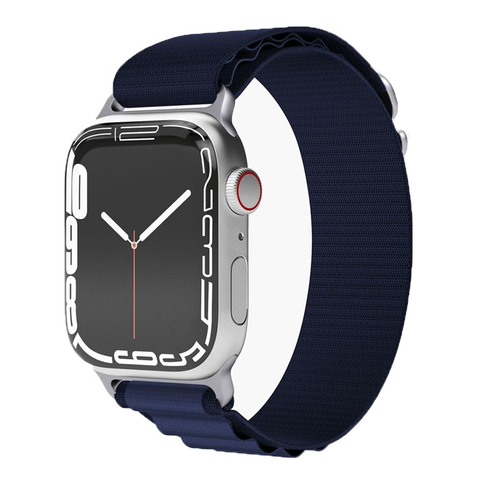 Vonmählen Apple Watch (42/44/45/SE/49mm) Action Loop Nylon Klokkerem - Blå