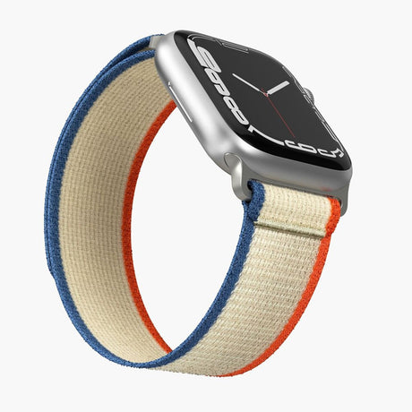 Vonmählen Apple Watch (38/40/SE/41/42mm) Trekking Loop Nylon Klokkerem - Oransje / Beige