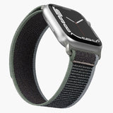 Vonmählen Apple Watch (42/44/45/SE/49mm) Trekking Loop Nylon Klokkerem - Svart / Blå