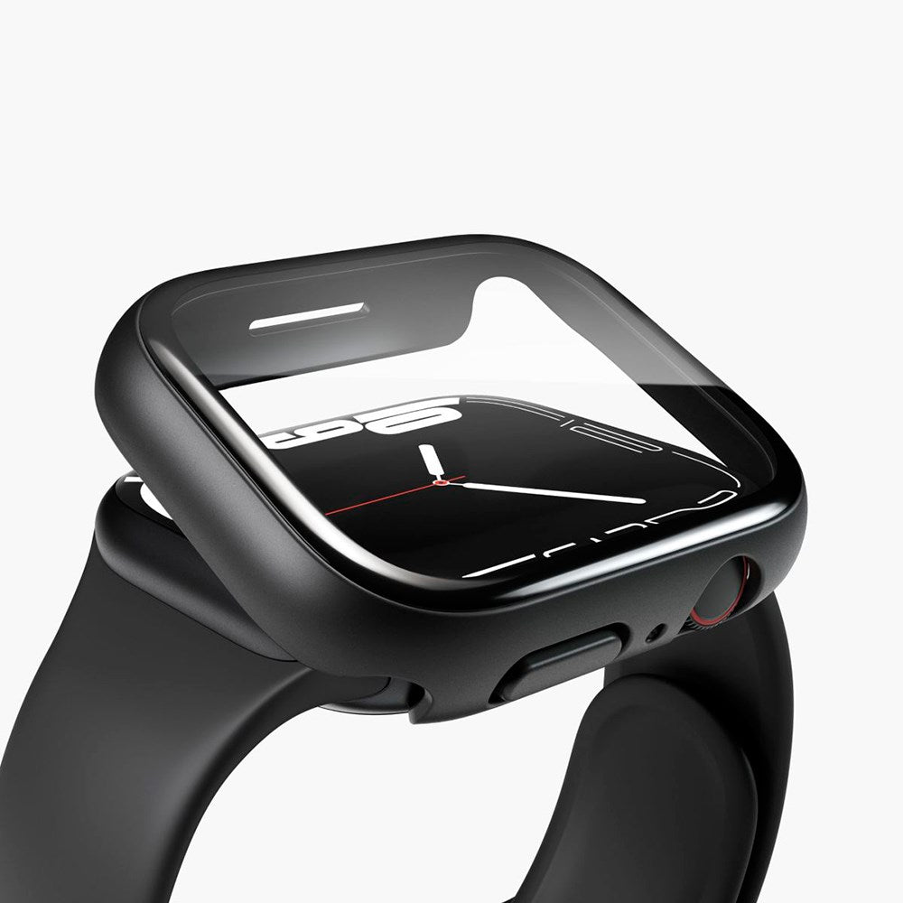 Vonmählen Apple Watch Series 8 / 9 (45mm) Tynt Deksel med Skjermbeskyttelse - Svart