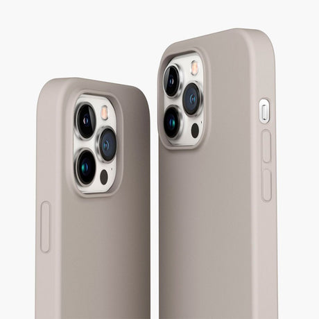 Vonmählen iPhone 13 Pro Eco Silikon Deksel - MagSafe Kompatibel - Beige