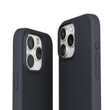 Vonmählen iPhone 16 Pro Eco Silikon Deksel - MagSafe Kompatibel - Navy