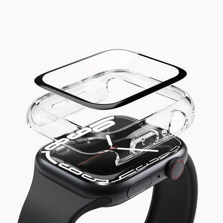 Vonmählen Apple Watch 10 (42mm) Thin Case med Skjermbeskyttelse - Gjennomiktig