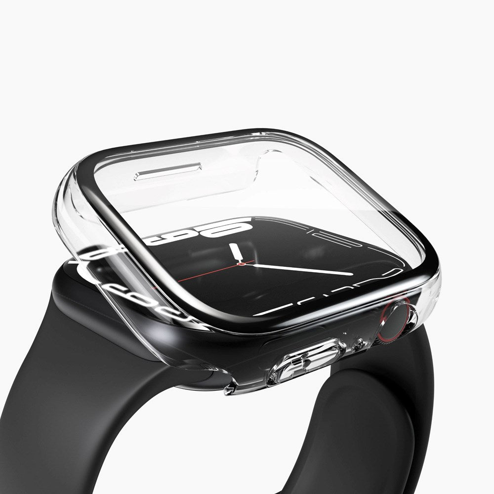 Vonmählen Apple Watch 10 (42mm) Thin Case med Skjermbeskyttelse - Gjennomiktig