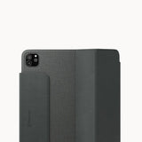 iPad Pro 12.9" (2022 / 2021 / 2020 / 2018) Paperlike+ Folio Bundle med Flipcover, Skjermbeskytter & Stylus Penngrep - Svart / Transparent