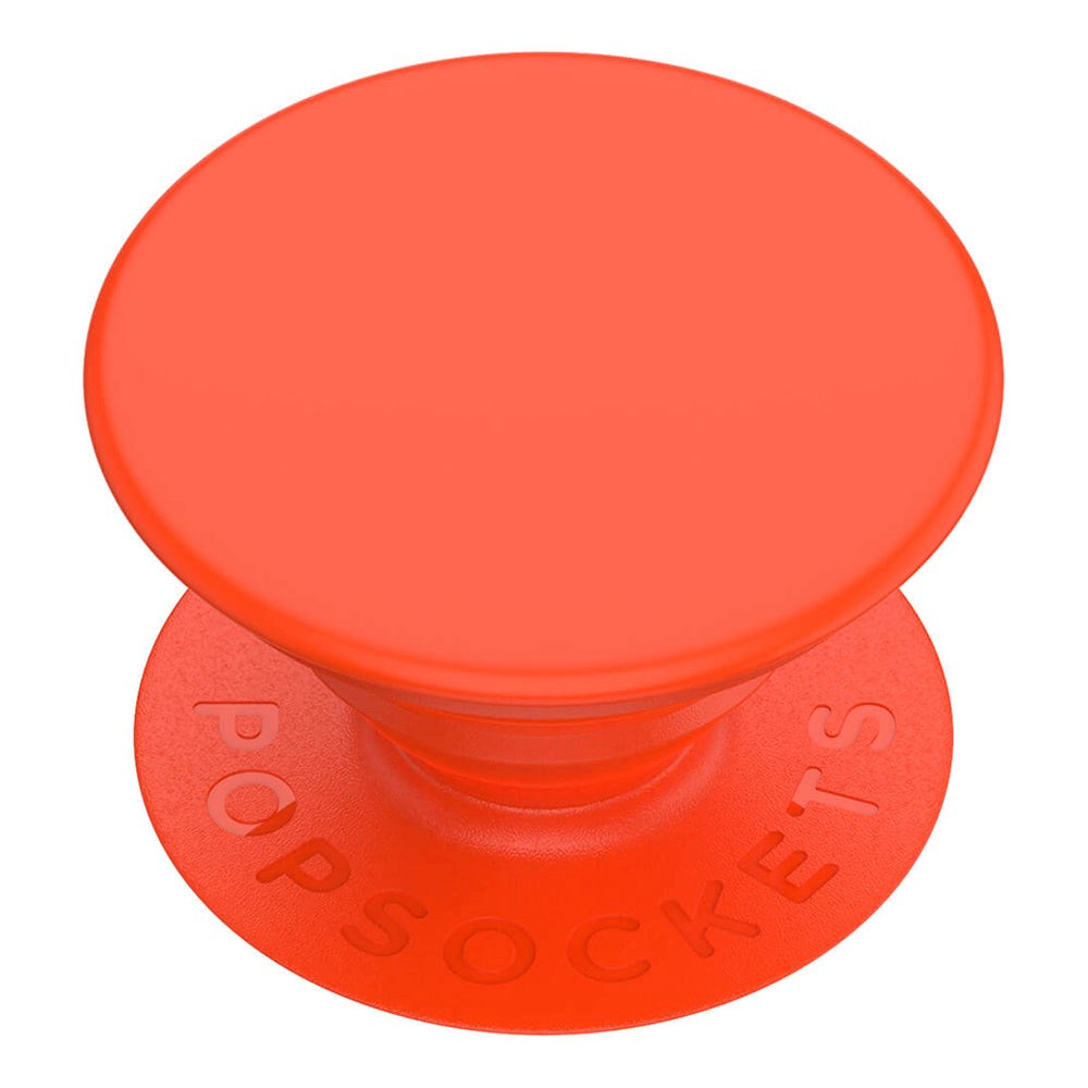 POPSOCKETS PopGrip Neon Electric Oransje avtakbart Grep med Stativfunksjon