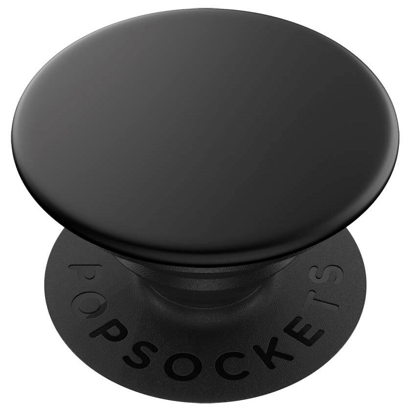 POPSOCKETS PopGrip - Aluminium Black - Premium Stander & Greb