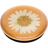 POPSOCKETS PopGrip - Pressed White Daisy - Premium Stander & Greb