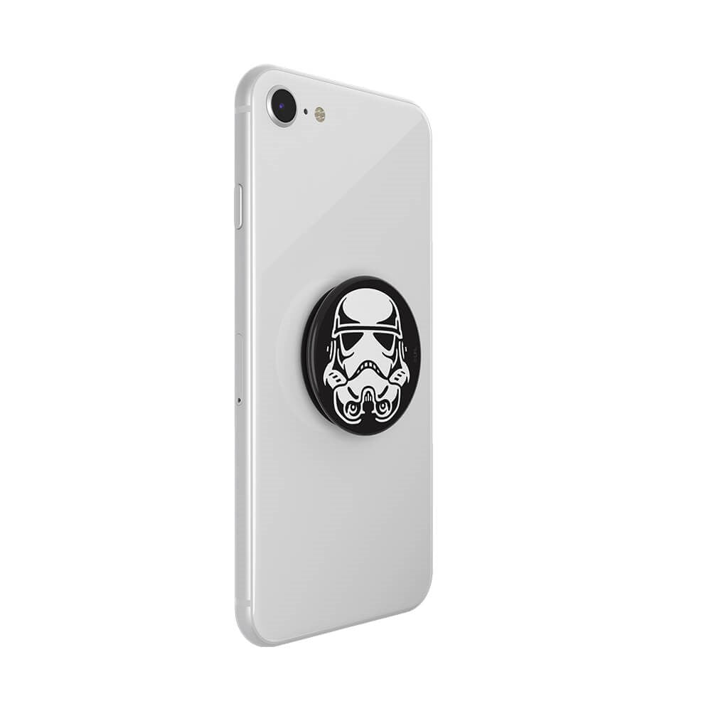 POPSOCKETS PopGrip Star Wars Stormtrooper  Avtagbart Grep med . Stativfunksjon