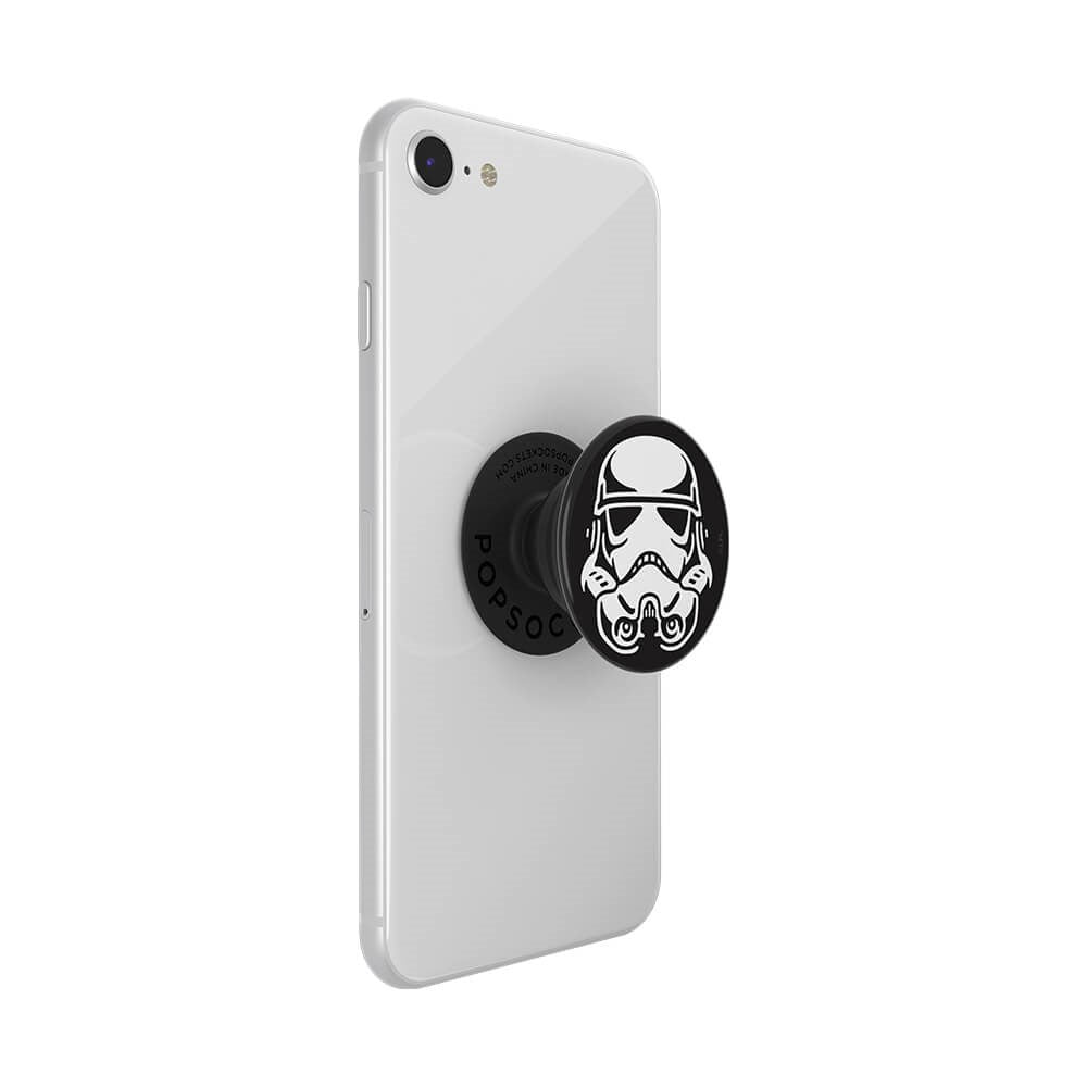 POPSOCKETS PopGrip Star Wars Stormtrooper  Avtagbart Grep med . Stativfunksjon