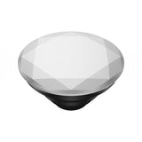 POPSOCKETS PopGrip Avtagbart Grep med Stativfunksjon - Metallic Diamond Silver