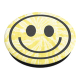 POPSOCKETS PopGrip Tie Dye Smiley  Avtagbart Grep med . Stativfunksjon