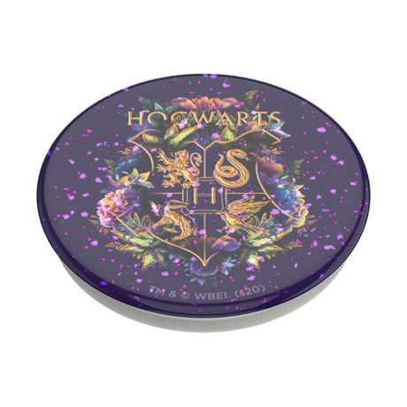 POPSOCKETS PopGrip - Glitter Hogwarts Floral - Stativ og Grep