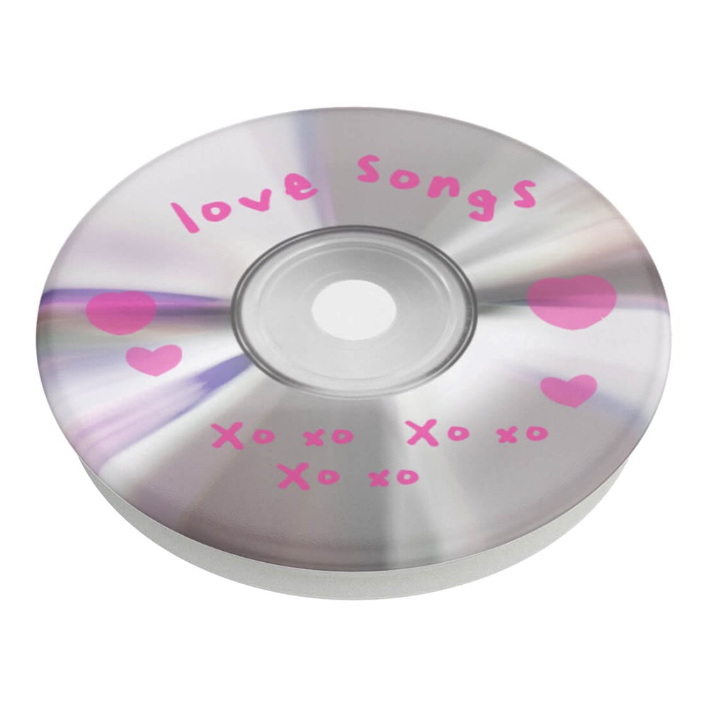 POPSOCKETS PopGrip - Love Songs - Stativ og Grep