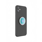 POPSOCKETS PopGrip Avtagbart Grep med Stativfunksjon - Clear Iridescent