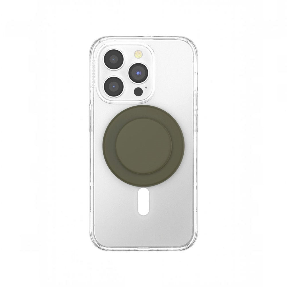 POPSOCKETS PopGrip Fatigue MagSafe - Stativ og Grep - Grønn