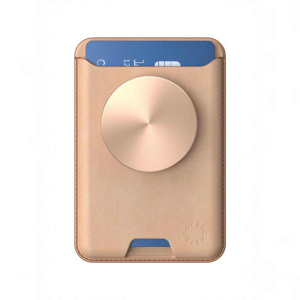 POPSOCKETS PopWallet Kortholder - MagSafe Kompatibel - Gull