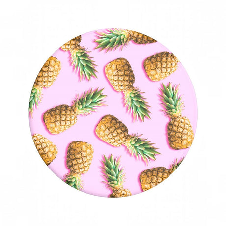 POPSOCKETS Basic Grip med Stativfunksjon - Pineapple Palooza