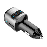 4smarts Media & Assist 2 - Bluetooth FM-Transmitter & Billader med USB-C (PD) / USB-A - Sølv