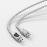 4smarts DigitCord 100W USB-C til USB-C Kabel (PD) - 1.5m. - Hvit