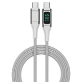 4smarts DigitCord 100W USB-C til USB-C Kabel (PD) - 1.5m. - Hvit