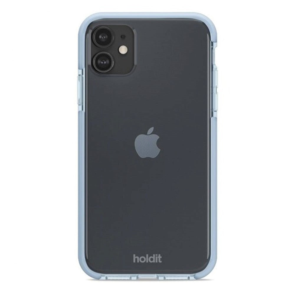 Holdit iPhone 11 / XR Seethru deksel - Mineral Blue