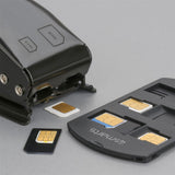 4smarts SIM Adapter Sett - 3 stk - Svart