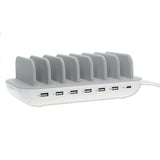 4Smarts 60W Charging Station med 6 x USB-A & 1 x USB-C - Hvit