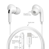 4smarts Melody Digital Basic Hodetelefoner med USB-C Kabel – Hvit