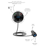 4smarts DashReimote Bluetooth FM Transmitter m. Håndfri Telefoni - Sort