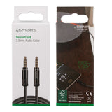 4smarts SoundCord 3.5mm Minijack Kabel – 1m – Svart