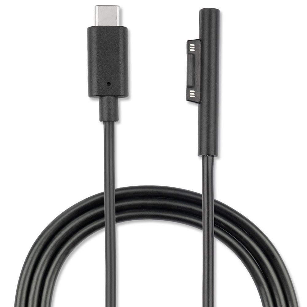 4Smarts USB-C til Microsoft Surface Connect Ladekabel 1m - Svart