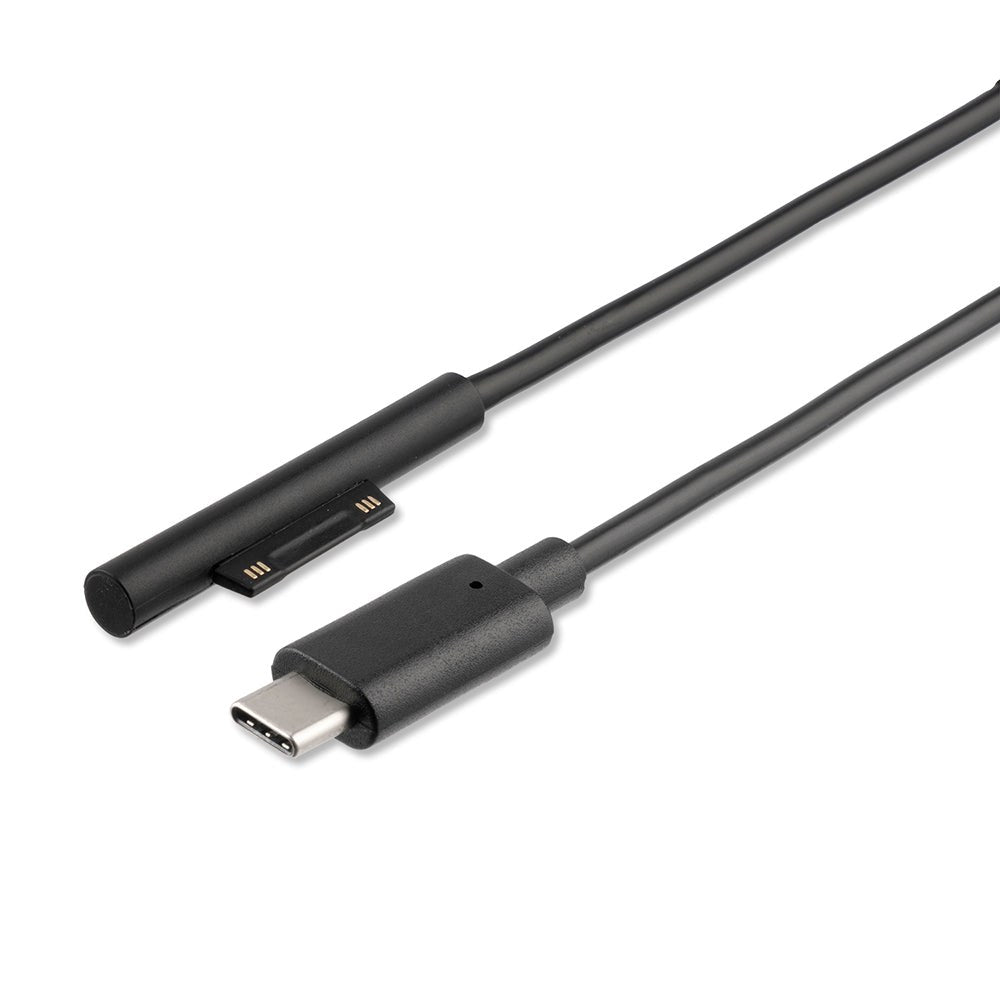 4Smarts USB-C til Microsoft Surface Connect Ladekabel 1m - Svart
