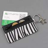 4Smarts DressUP Mobilholder med Kortholder og Ringholder - Zebra