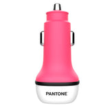 Pantone Billader PD 20W med USB-C & USB-A - Pink