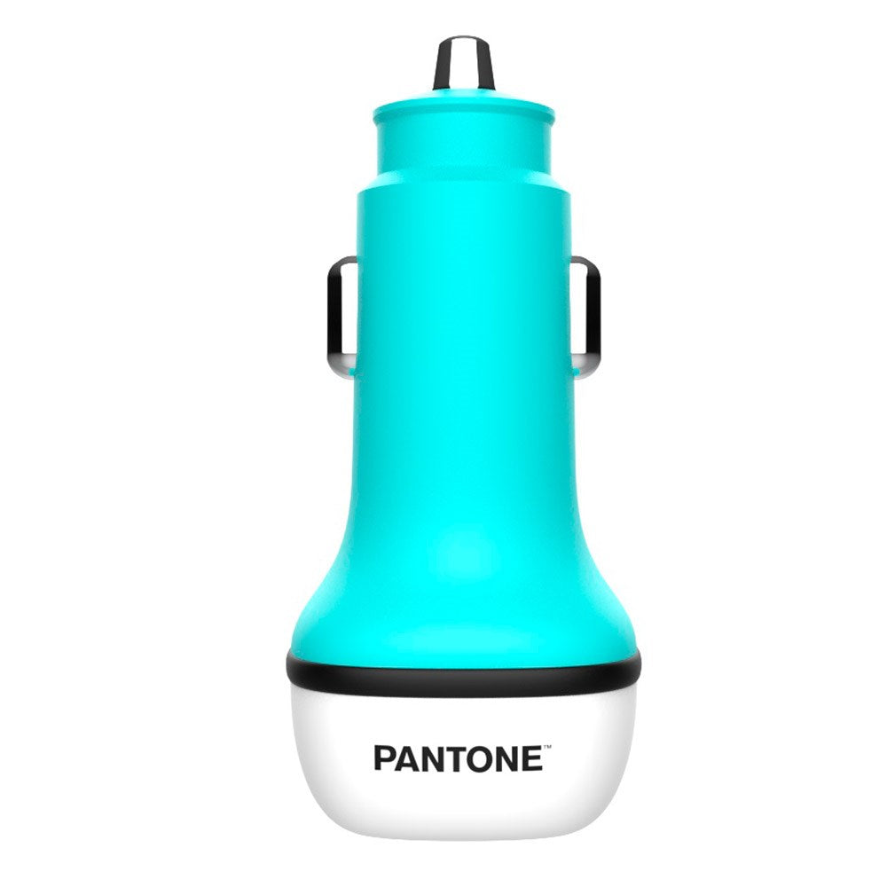 Pantone Billader PD 20W med USB-C & USB-A - Turkis