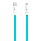 Pantone MFI USB-C til Lightning Kabel 15W - 1,5m - Turkis