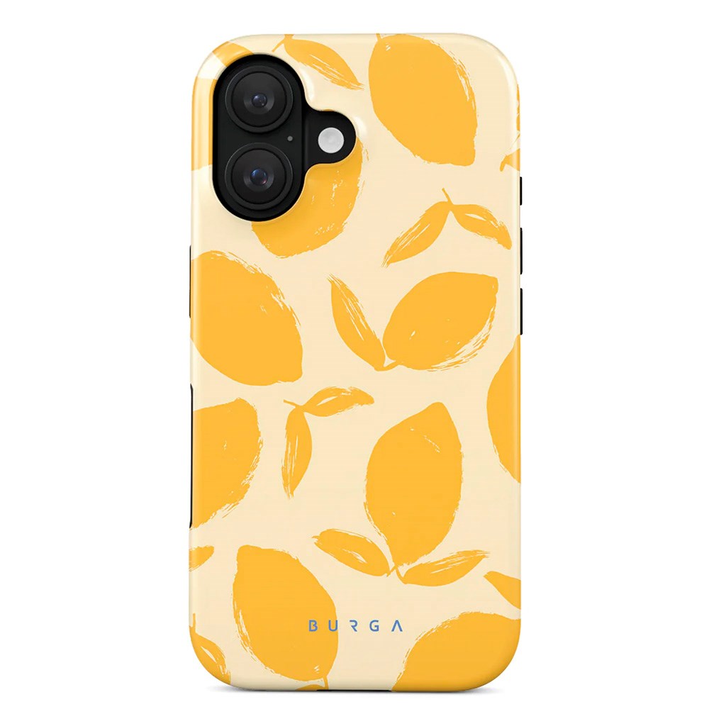 Burga iPhone 16 Tough Fashion Deksel - Lemon Tart