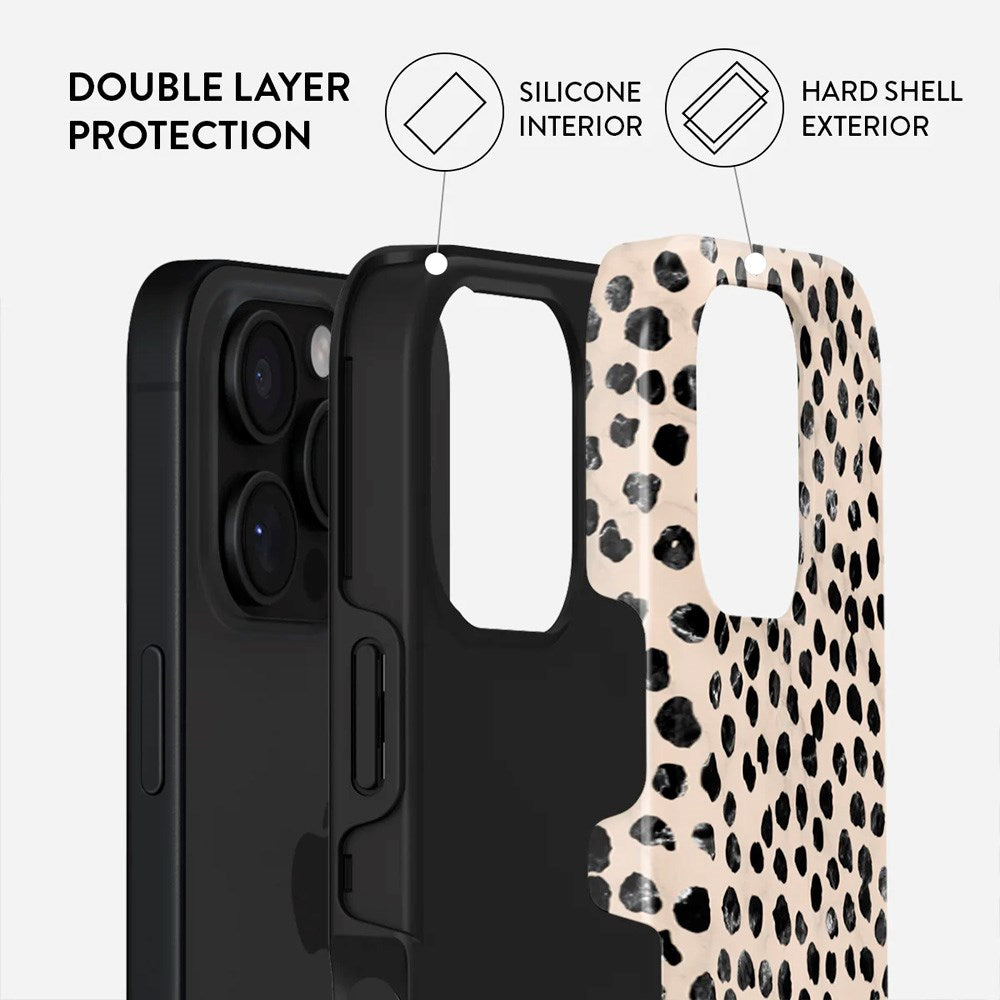 Burga iPhone 16 Pro Tough Fashion Deksel - Almond Latte