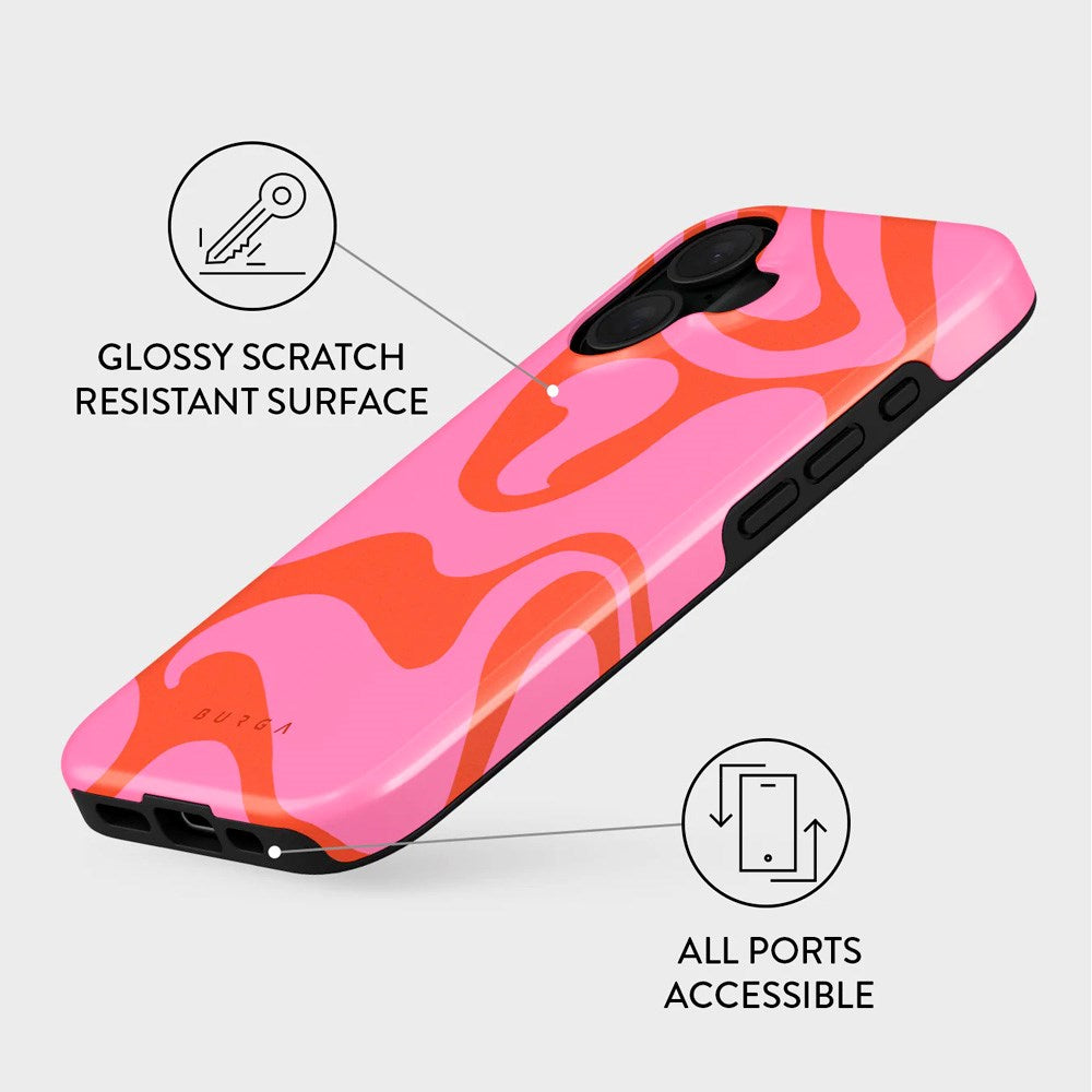 Burga iPhone 16 Tough Fashion Deksel - Ride the Wave