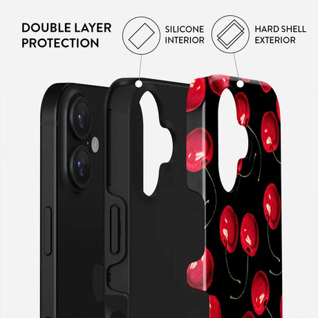 Burga iPhone 16 Plus Tough Fashion Deksel - Cherrybomb