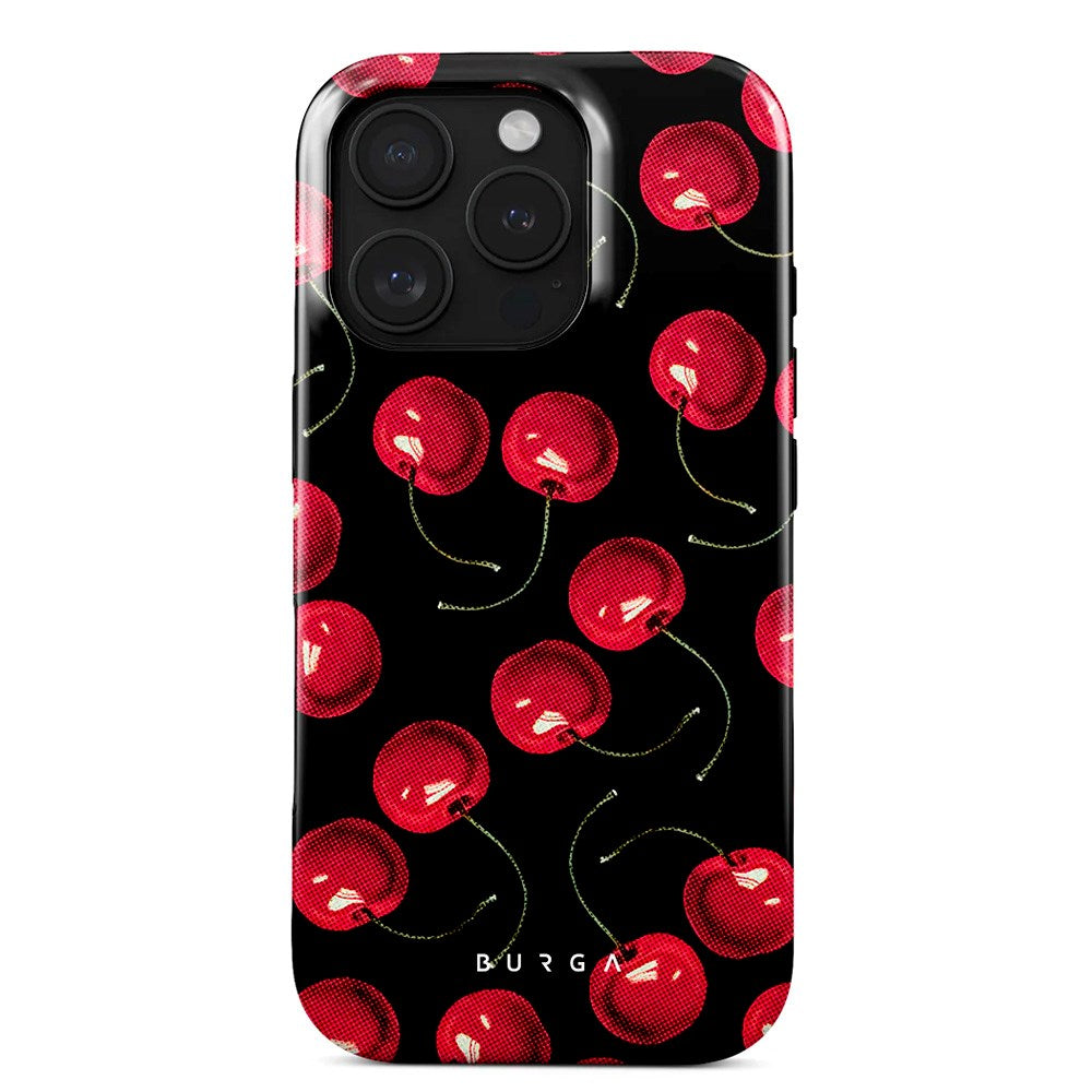 Burga iPhone 16 Pro Tough Fashion Deksel - Cherrybomb