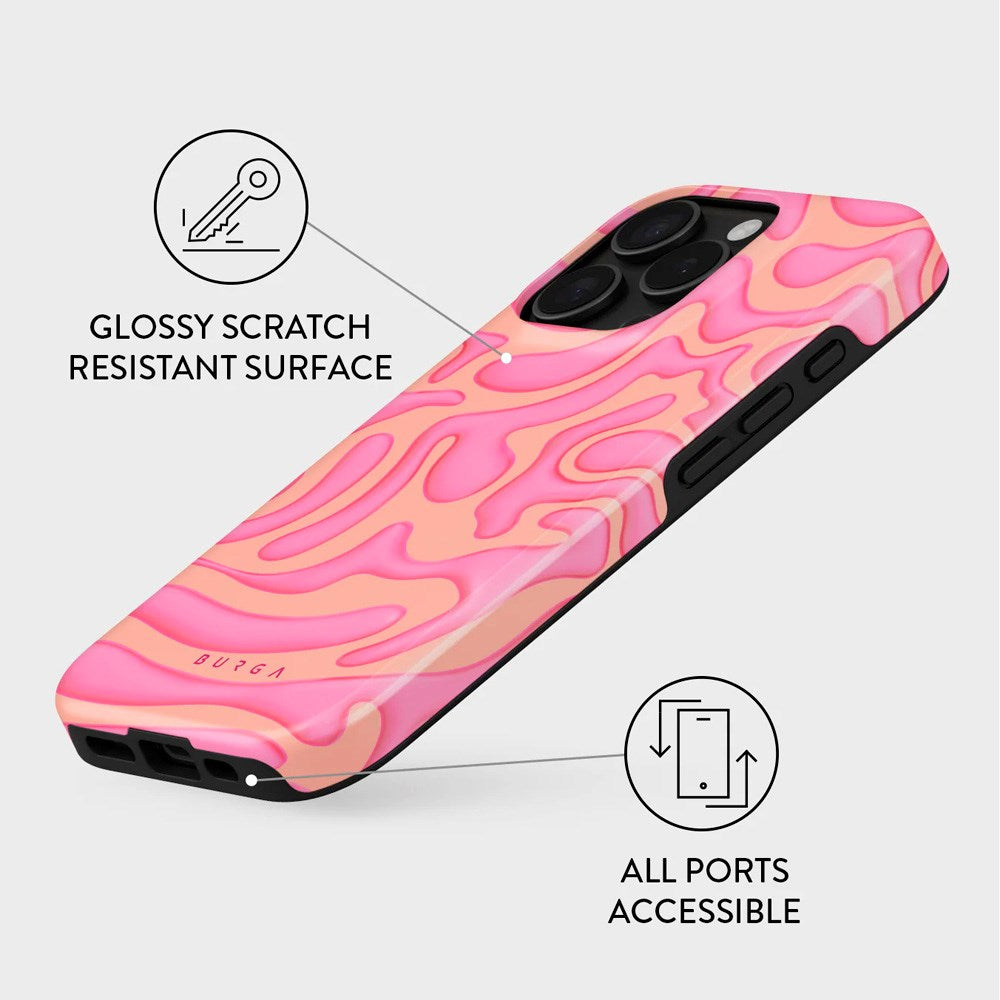 Burga iPhone 16 Pro Tough Fashion Deksel - Popsicle