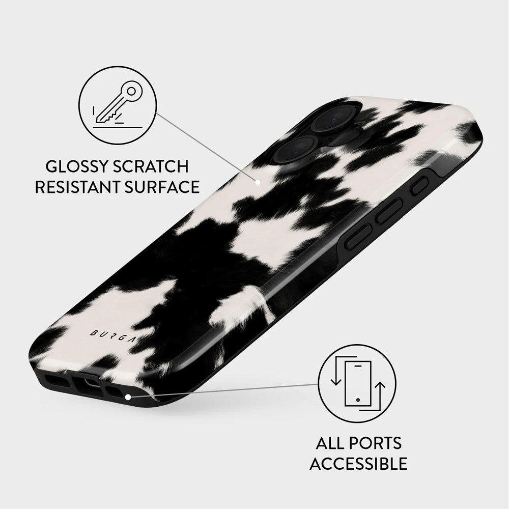 iPhone 16 Burga Tough Fashion Deksel - MagSafe Kompatibel - Achromatic