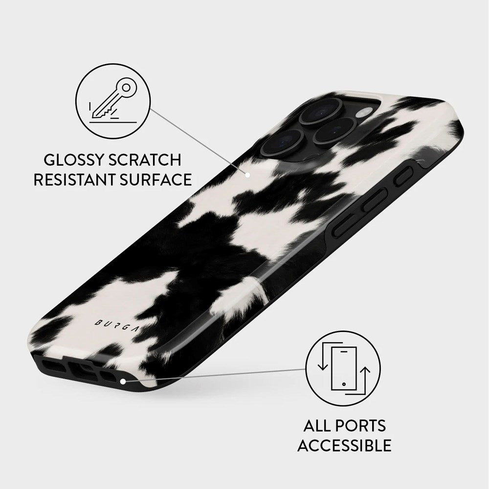 Burga iPhone 16 Pro Tough Fashion Deksel - Achromatic