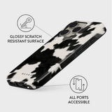 iPhone 16 Pro Burga Tough Fashion Deksel - MagSafe Kompatibel - Achromatic