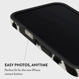 iPhone 16 Pro Burga Tough Fashion Deksel - MagSafe Kompatibel - Achromatic