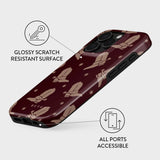 Burga iPhone 16 Pro Tough Fashion Deksel - Howdy