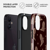 Burga iPhone 12 / 12 Pro Tough Fashion Deksel - Howdy